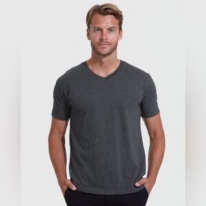❌SOLD❌ True Classic Charcoal Heather Gray V-Neck